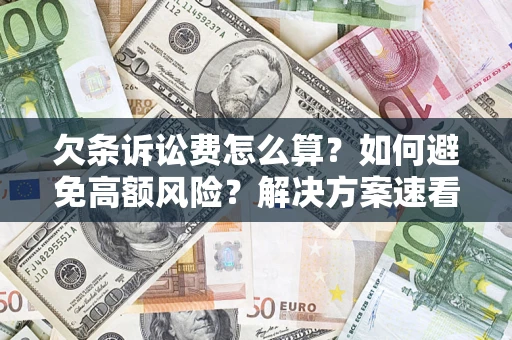 北京欠条诉讼费怎么算？如何避免高额风险？解决方案速看！