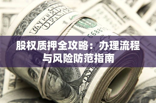北京股权质押全攻略：办理流程与风险防范指南