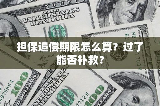 北京担保追偿期限怎么算？过了能否补救？